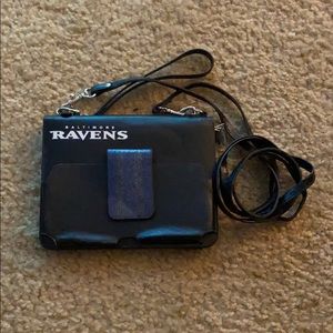Ravens Wallet Crossbody